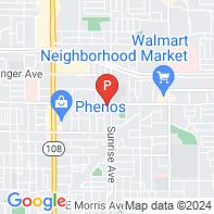 View Map of 608 East Orangeburg Avenue,Modesto,CA,95350